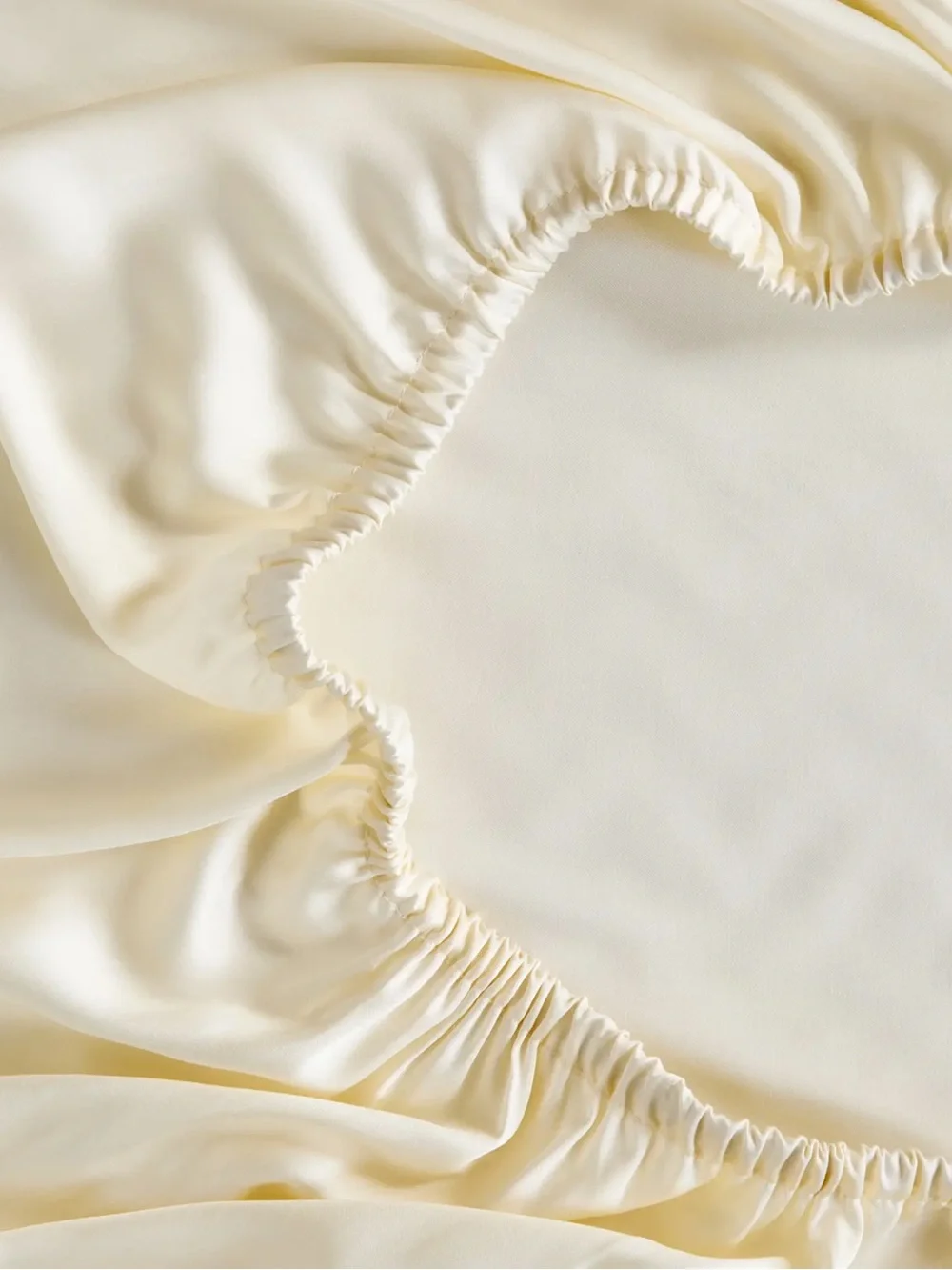 NWT QUINCE Organic Bamboo Sheet Set Ivory Queen
